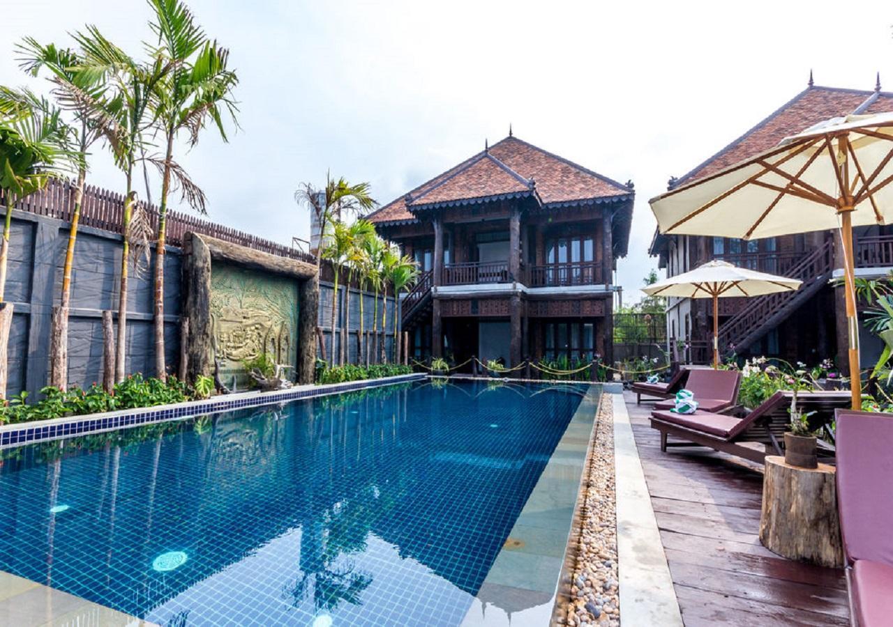 Khmer Paradise Villa Siem Reap Exterior foto